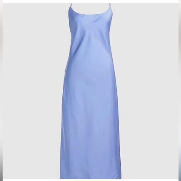 NWT J.Crew Blue Slip Dress size 12 - Picture 6 of 7